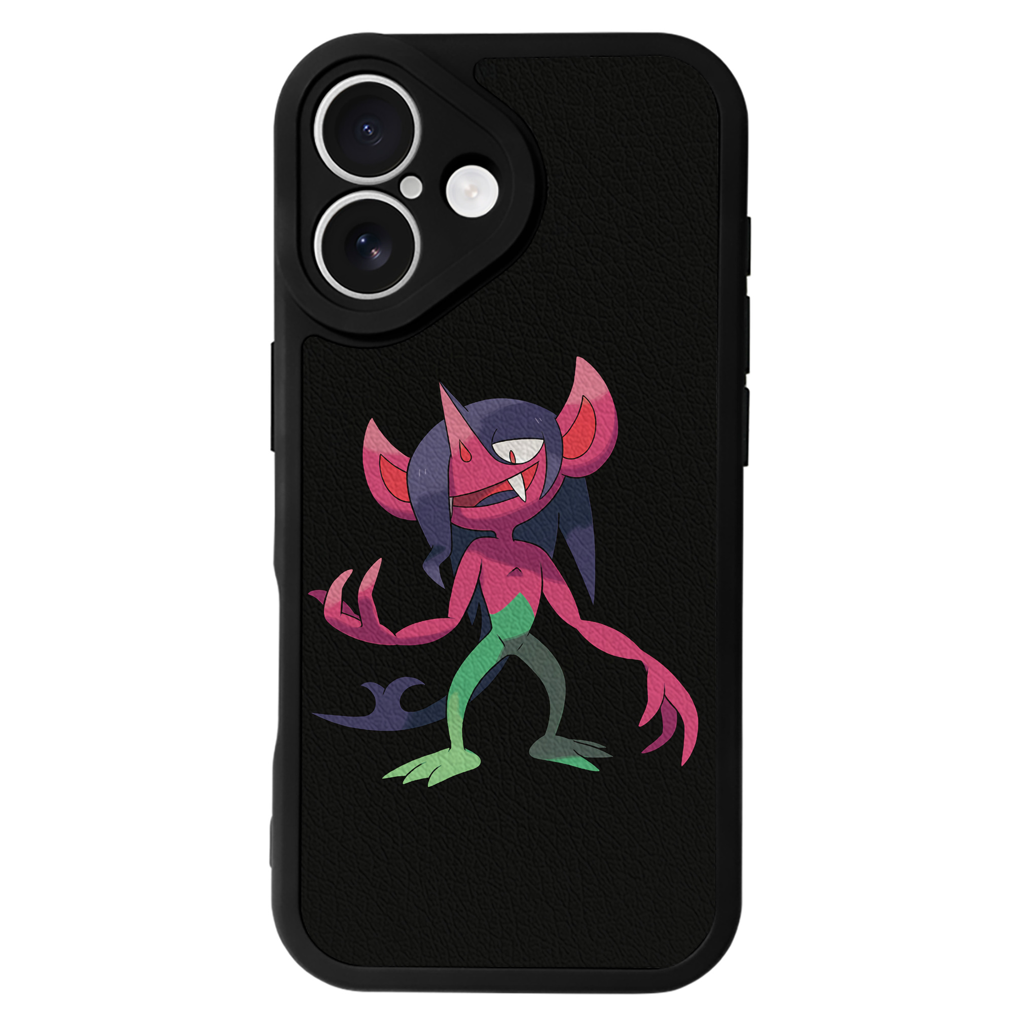 （画像用） ポケットモンスター Pokémon 【iPhone 16シリーズ対応】シリコンスマホケース（レザー調） 材質：シリコン